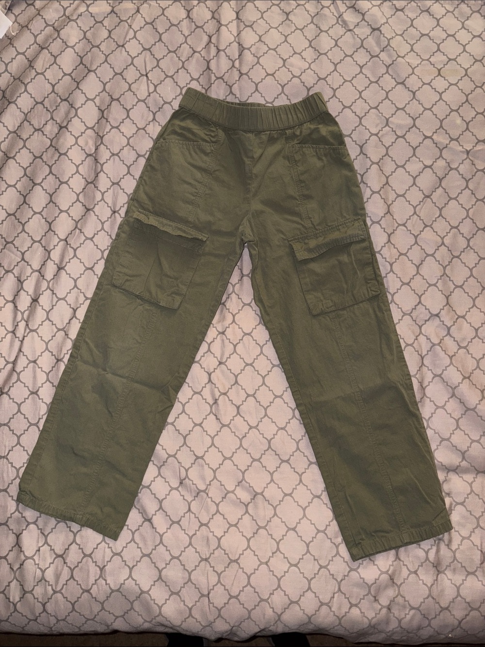 Kids Cargo Joggers with Elastic Waist set